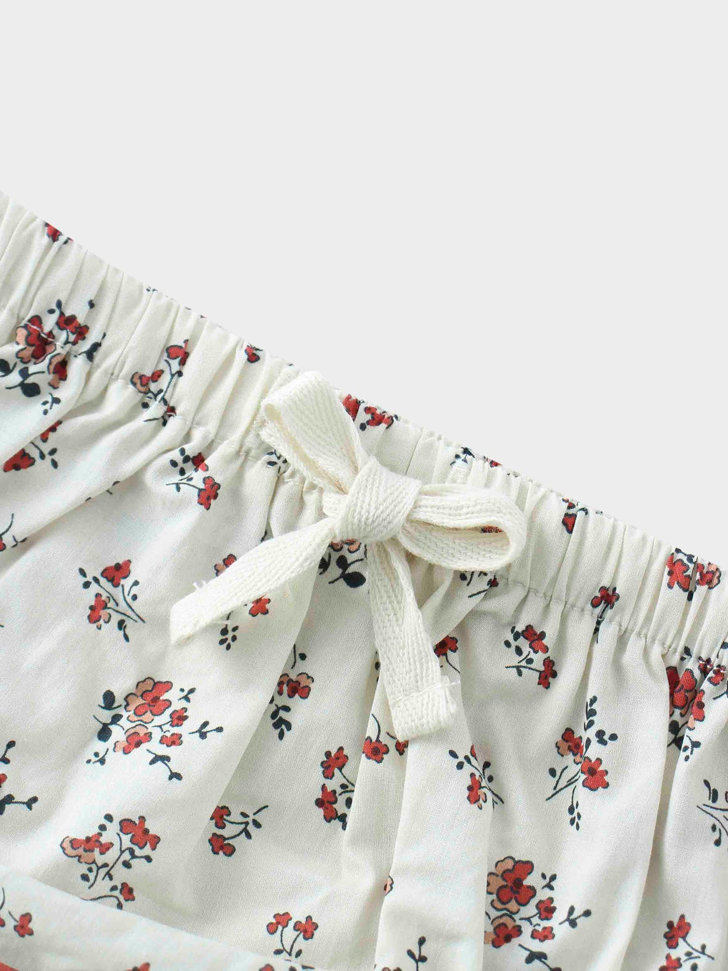 Floral Bubble Bloomers with Shirt