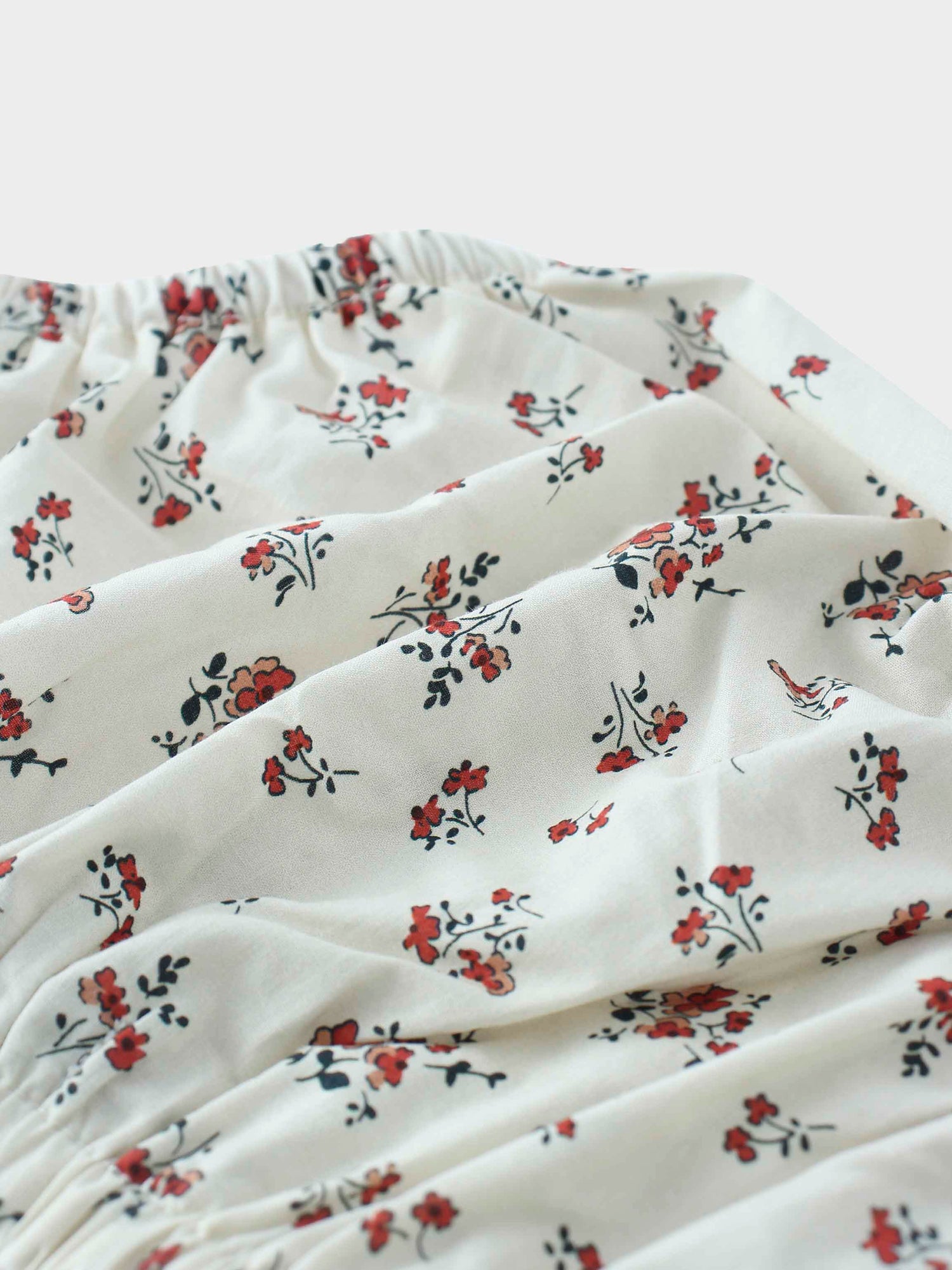 Floral Bubble Bloomers with Shirt