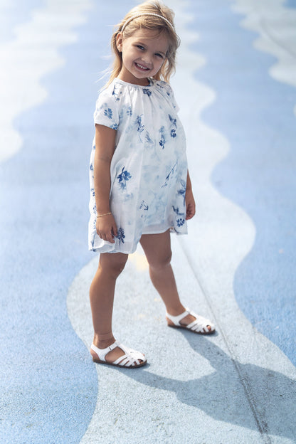 Blue Flower Jumper