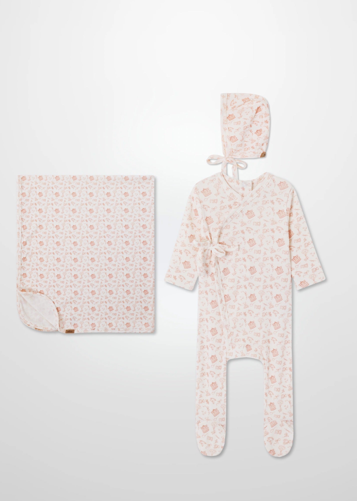 Little Storybook Pink - Layette Set