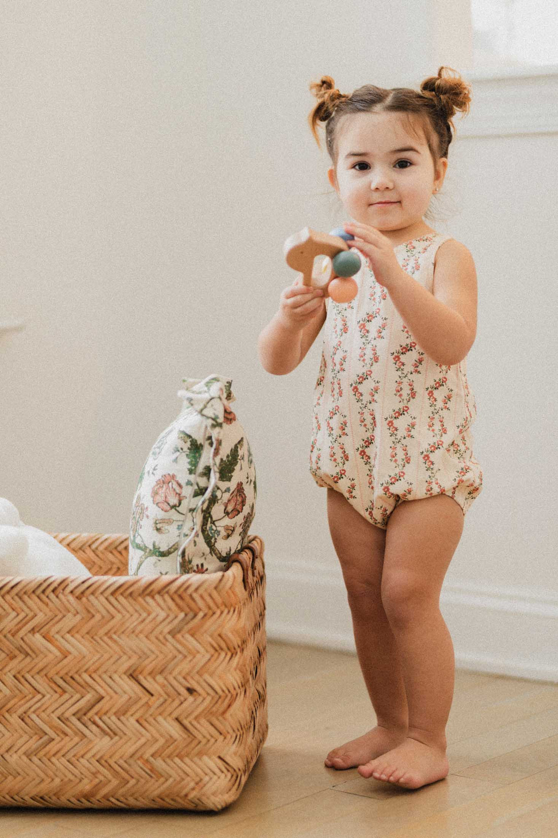 Floral Cascade Romper
